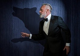 Rafa Sánchez y la sombra de su 'lobo hombre en París'.