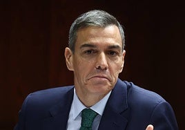 El presidente del Gobierno, Pedro Sánchez.