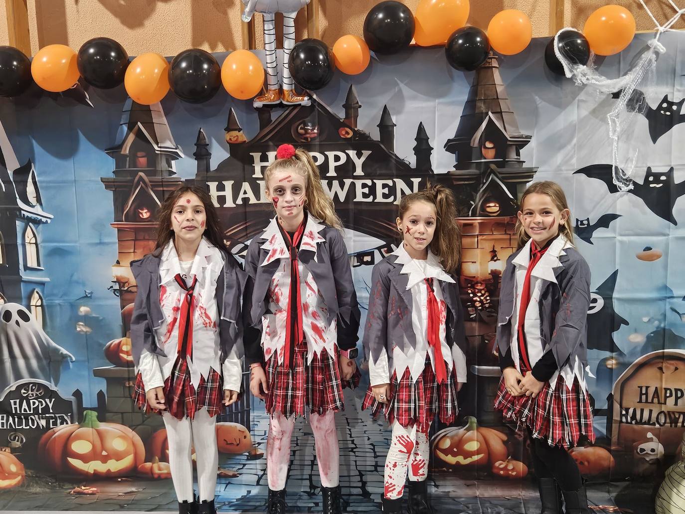 Lumbrales celebra una tarde de Halloween