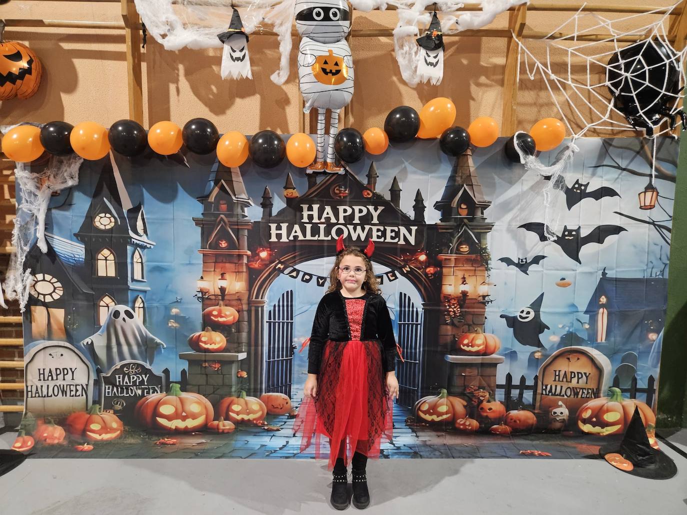 Lumbrales celebra una tarde de Halloween