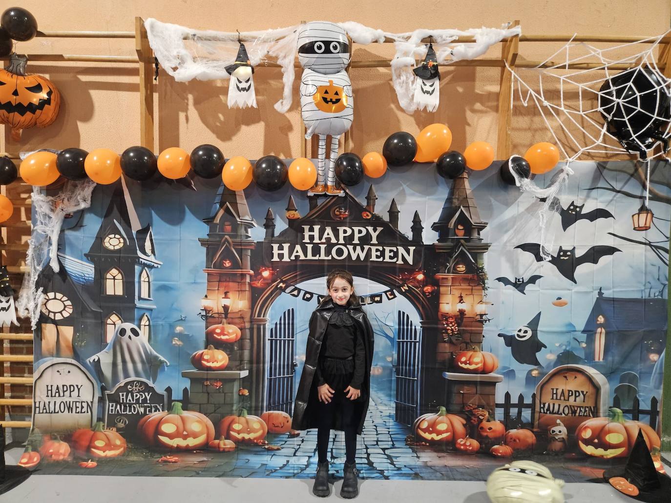 Lumbrales celebra una tarde de Halloween