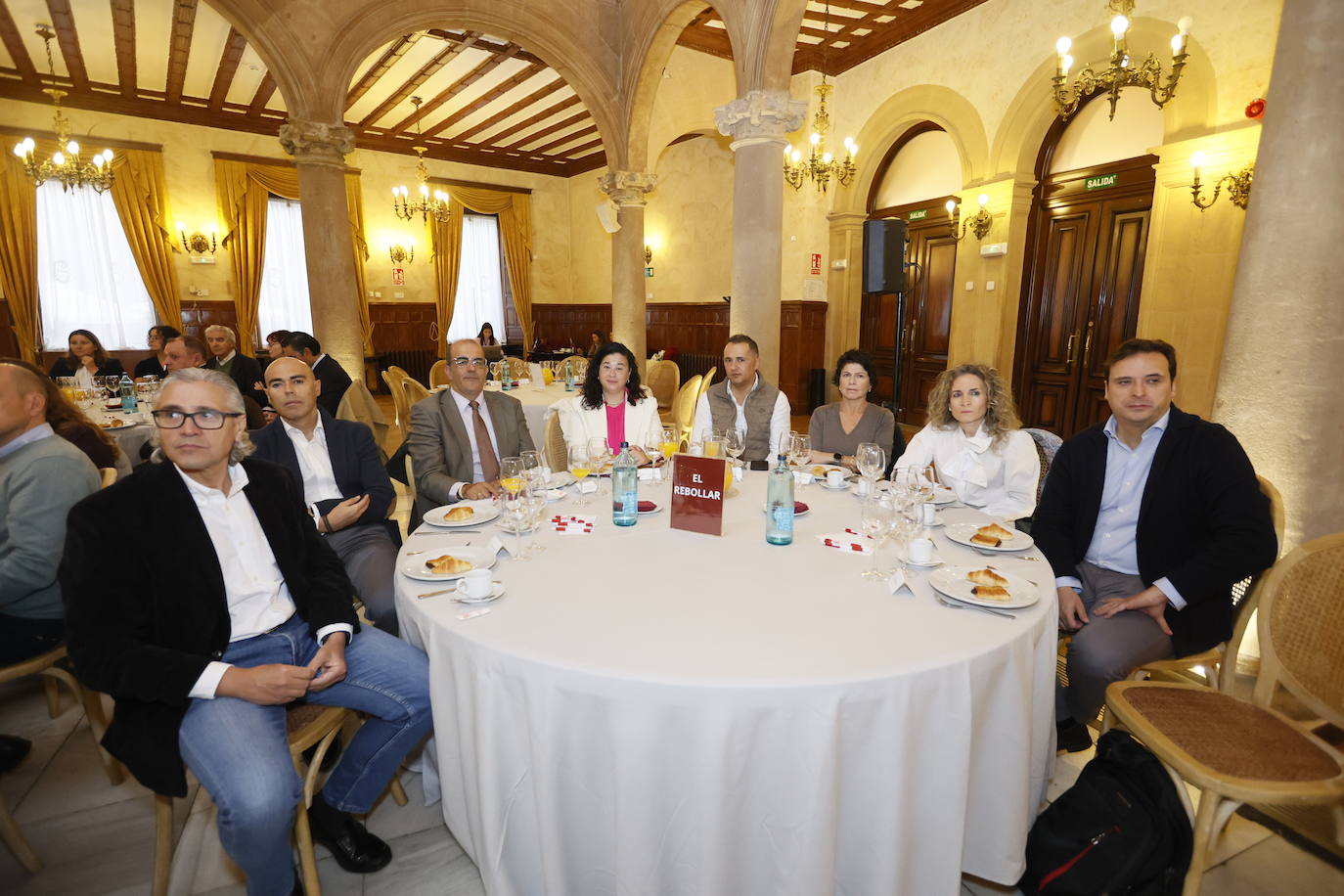 Eulogio Martín (Club Baloncesto Recoletas Salud Carbajosa), José Luis Sanchez (Universidad de Salamanca), Francisco Javier Sánchez (Universidad Pontificia), Arantxa García (Fundación General USAL), David Moreno (Prosisa Lab), María Dolores Martín (Universidad Pontificia), María Estela Peral y Pablo Navarro (Undanet).