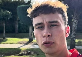 El joven meteorólogo burgalés, Jorge Rey.