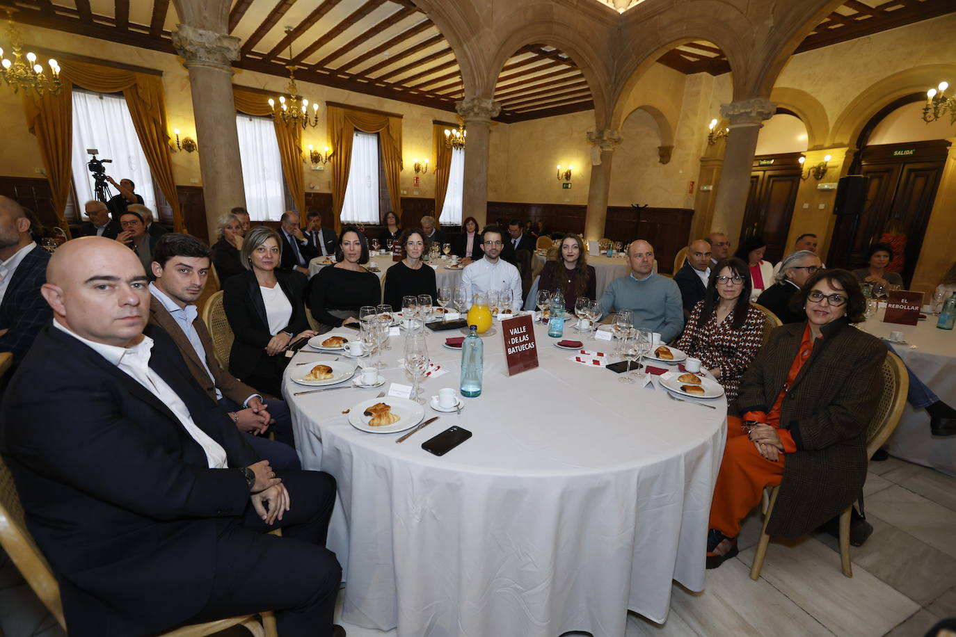 Ignacio Santamartina (Berkeley Minera España), David Rivas (Autoescuela España), Yolanda Cañizal (Ballesol), Paula Romero (Paula Romero Medical Clinic), Mónica Ponte (LA GACETA), Luis Ricando Redondo (Siemens Healthineers), Paula Fuentes (Meins), Fernando Martin De Lara (300K), Teresa Jiménez (Parque Científico) y Sonia Beltrán (Auditrón).