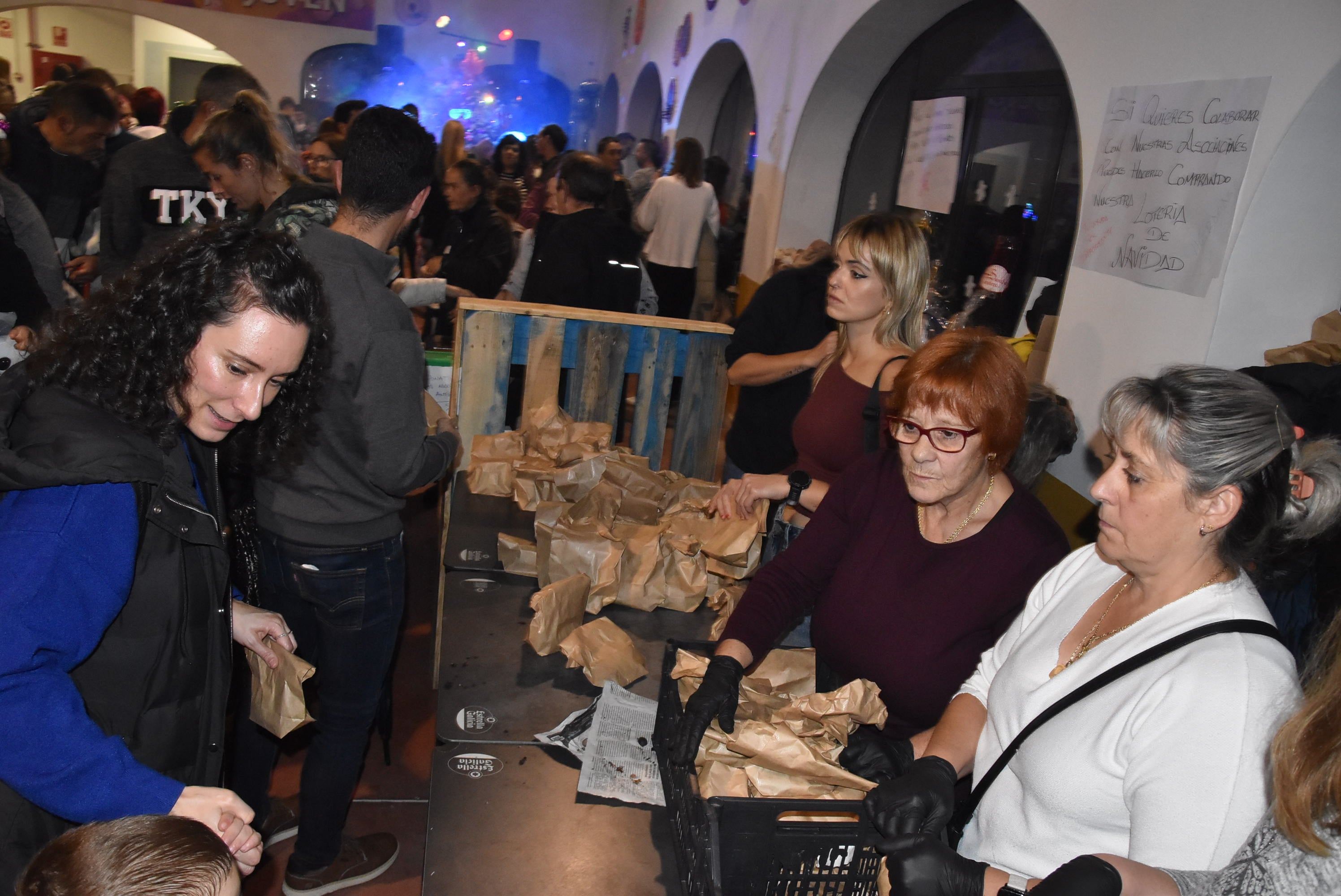 Lleno en la fiesta de Halloween celebrada en Béjar