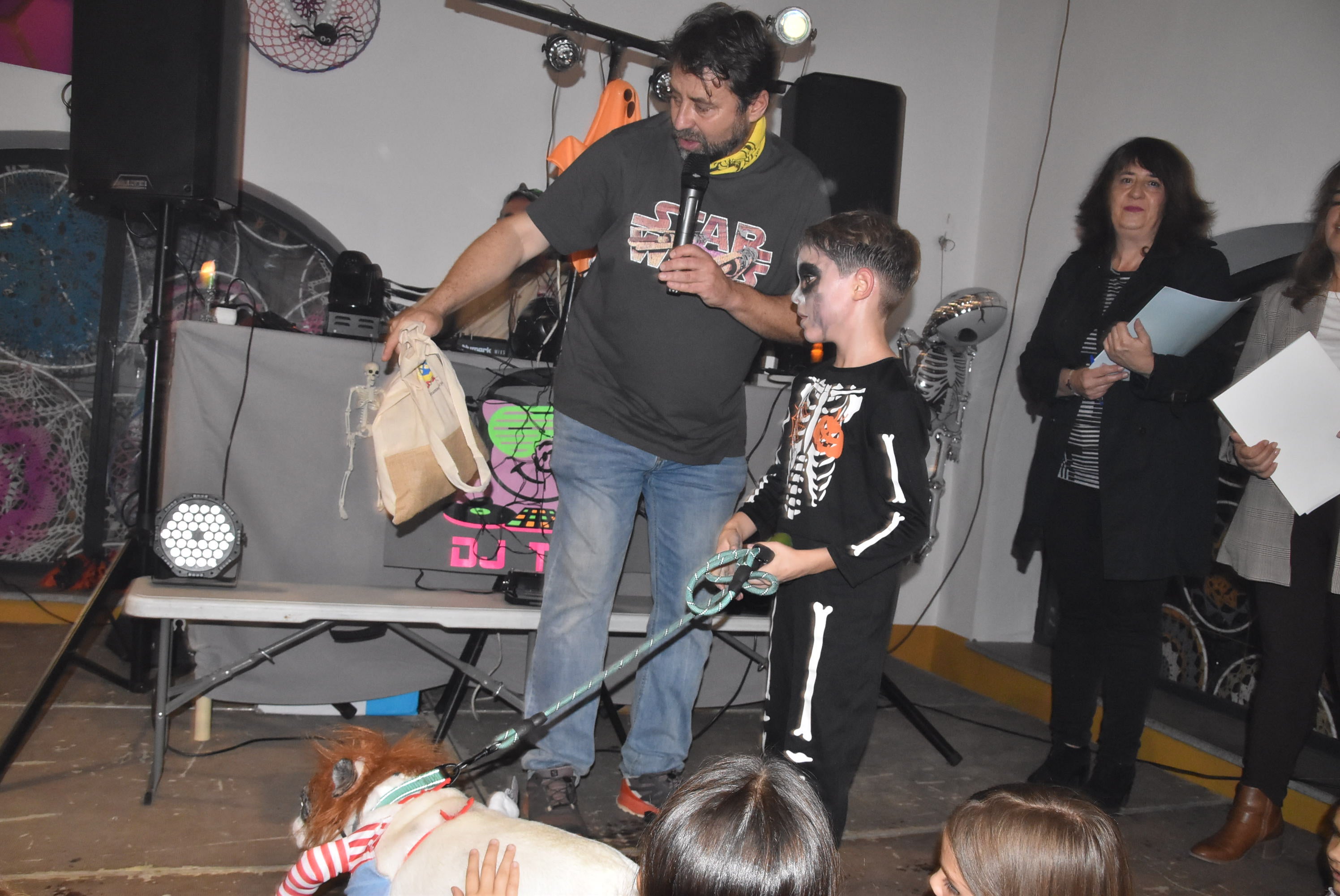 Lleno en la fiesta de Halloween celebrada en Béjar