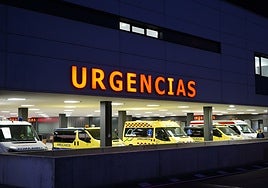 Urgencias del Hospital de Salamanca.