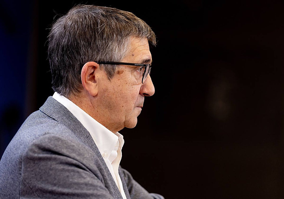 El portavoz del PSOE en el Congreso, Patxi López.