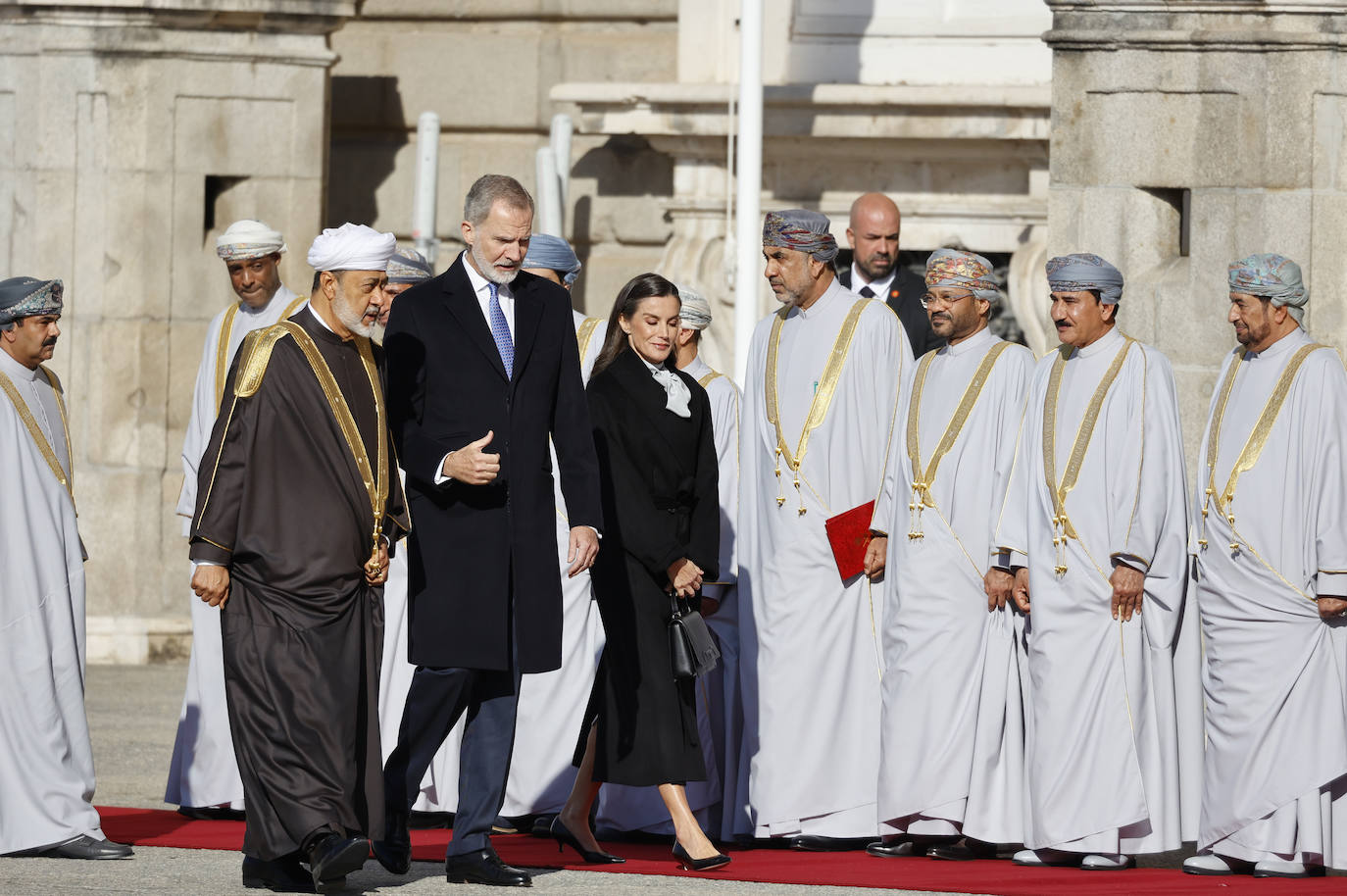 El elegante look con el que la reina Letizia ha acaparado todas las miradas del Palacio Real