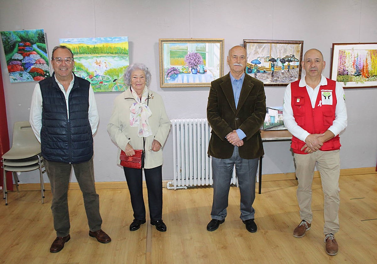 Ramón Hernández, Mari Carmen Mora, José Luis Hernández y Elías Fraile.