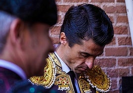 Rafael de Julia, en el patio de cuadrillas de Las Ventas.