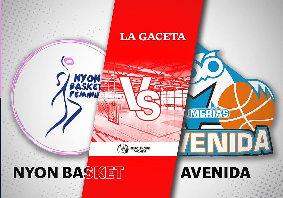 Nyon - Perfumerías Avenida: horario y cómo ver en directo y por TV el partido de la Eurocup