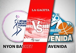 Nyon - Perfumerías Avenida: horario y cómo ver en directo y por TV el partido de la Eurocup