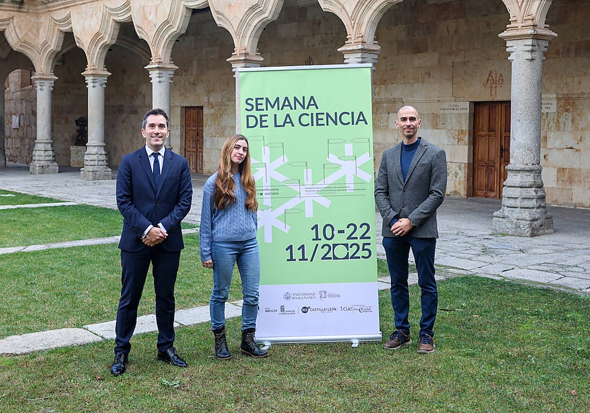 Federico Bueno, María Tardáguila y Raúl Rivas.