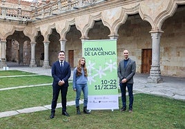 Federico Bueno, María Tardáguila y Raúl Rivas.