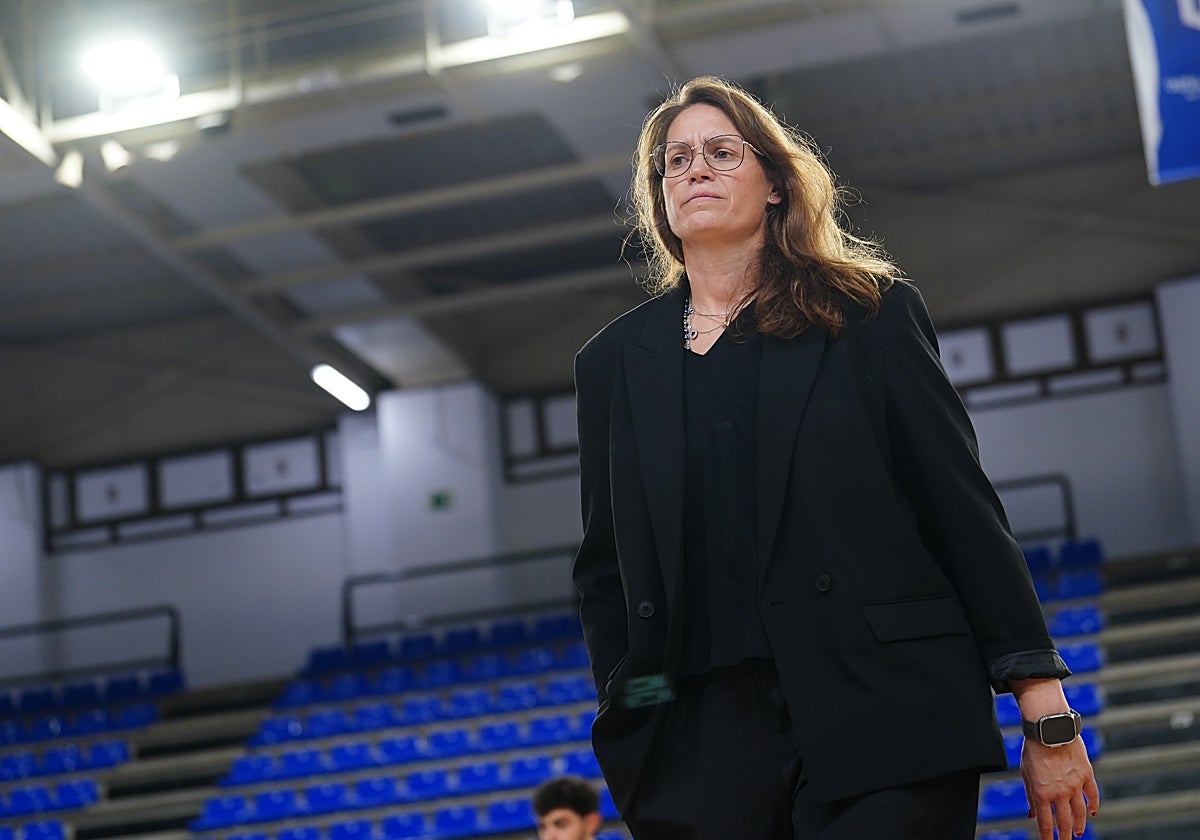 Montañana, tras el último partido en Würzburg.