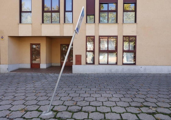 Una señal a punto de marearse