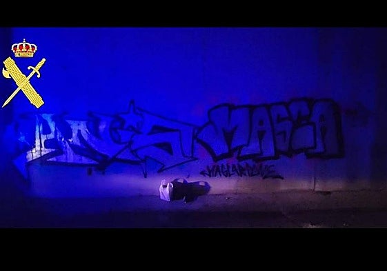 Pantallazo del reel de la Guardia Civil.