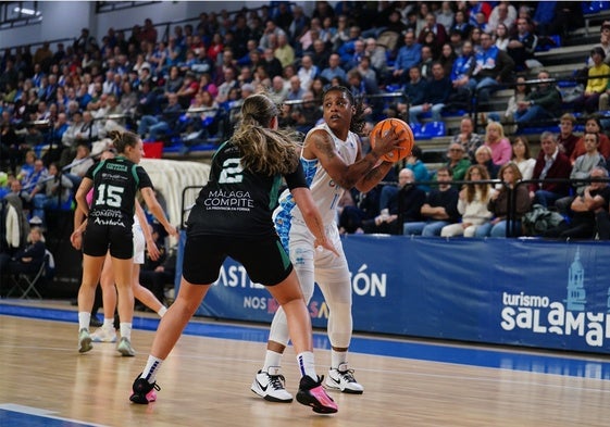 Zellous, en el partido del viernes contra el Estepona.