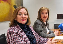 Carmen Ávila y Sonsoles Núñez.