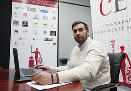 Daniel Rodríguez está al frente de la Asociación de Empresas de Electricidad y Energia de Salamanca.