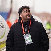 Miguel Ángel Sandoval, en el Reina Sofía.