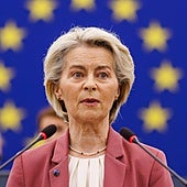 La presidenta de la Comisión Europea, Ursula von der Leyen.