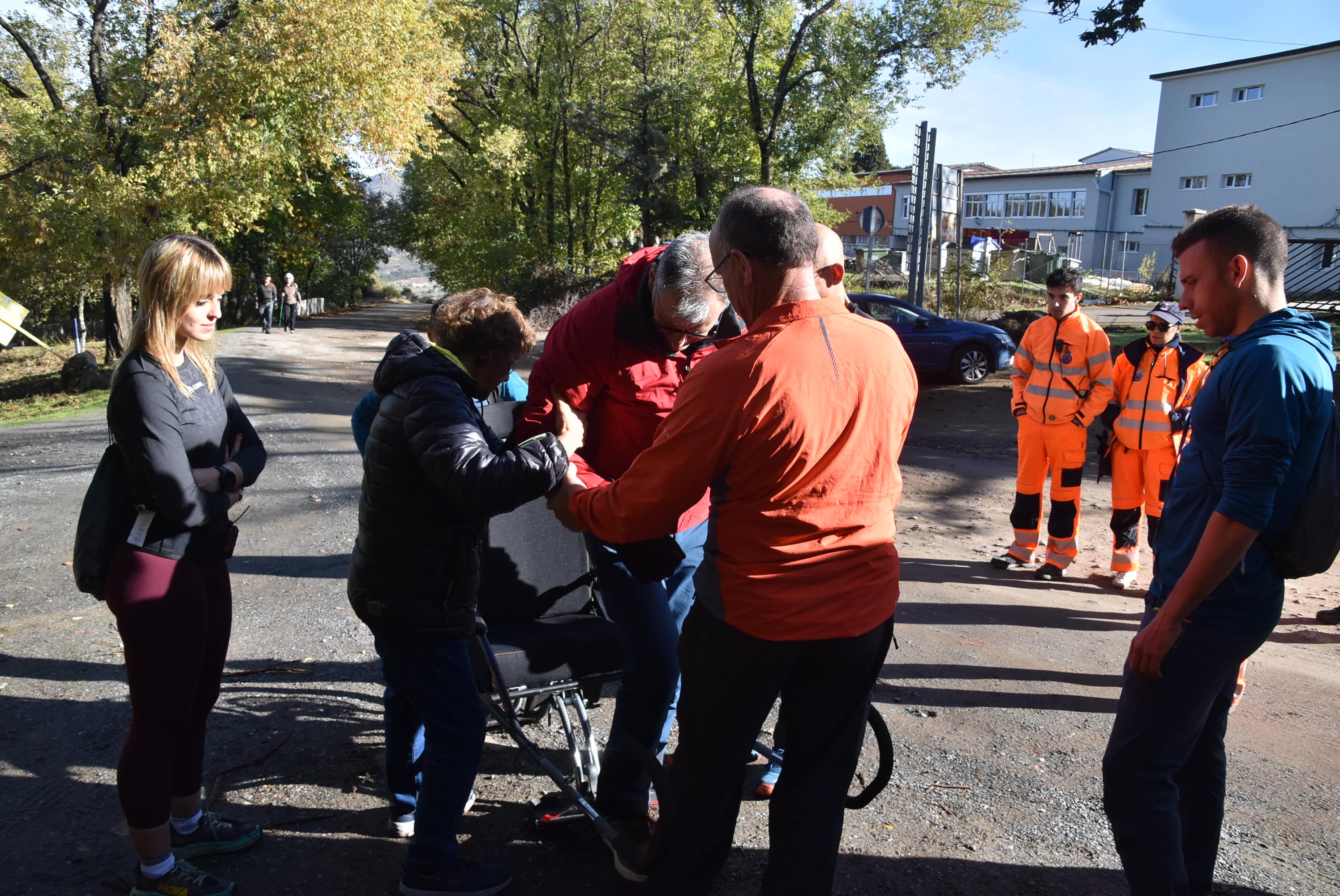 «A base de mucho esfuerzo, puedo andar con muletas»