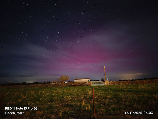 Auroras boreales sobre Salamanca: el gran espectáculo del cielo