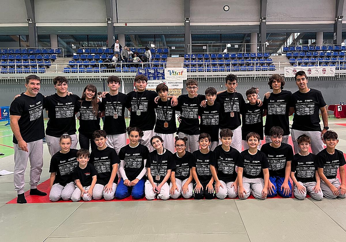 Representación del Club Doryoku en Amurrio.