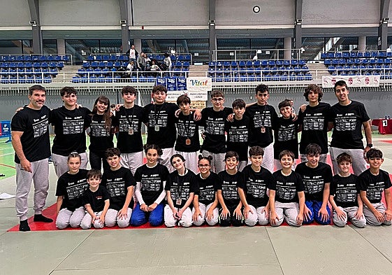 Representación del Club Doryoku en Amurrio.