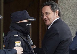 El fiscal General del Estado, Álvaro García Ortiz, a su llegada al Tribunal Supremo.