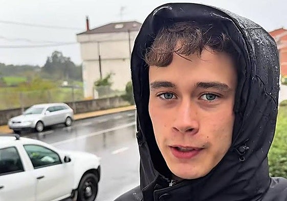 Jorge Rey, en su último vídeo.