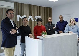 Integrantes del equipo MAS Prevención en las instalaciones de Salamanca.