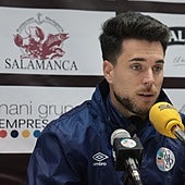 Jorge García, durante la comparecencia de prensa de este viernes.