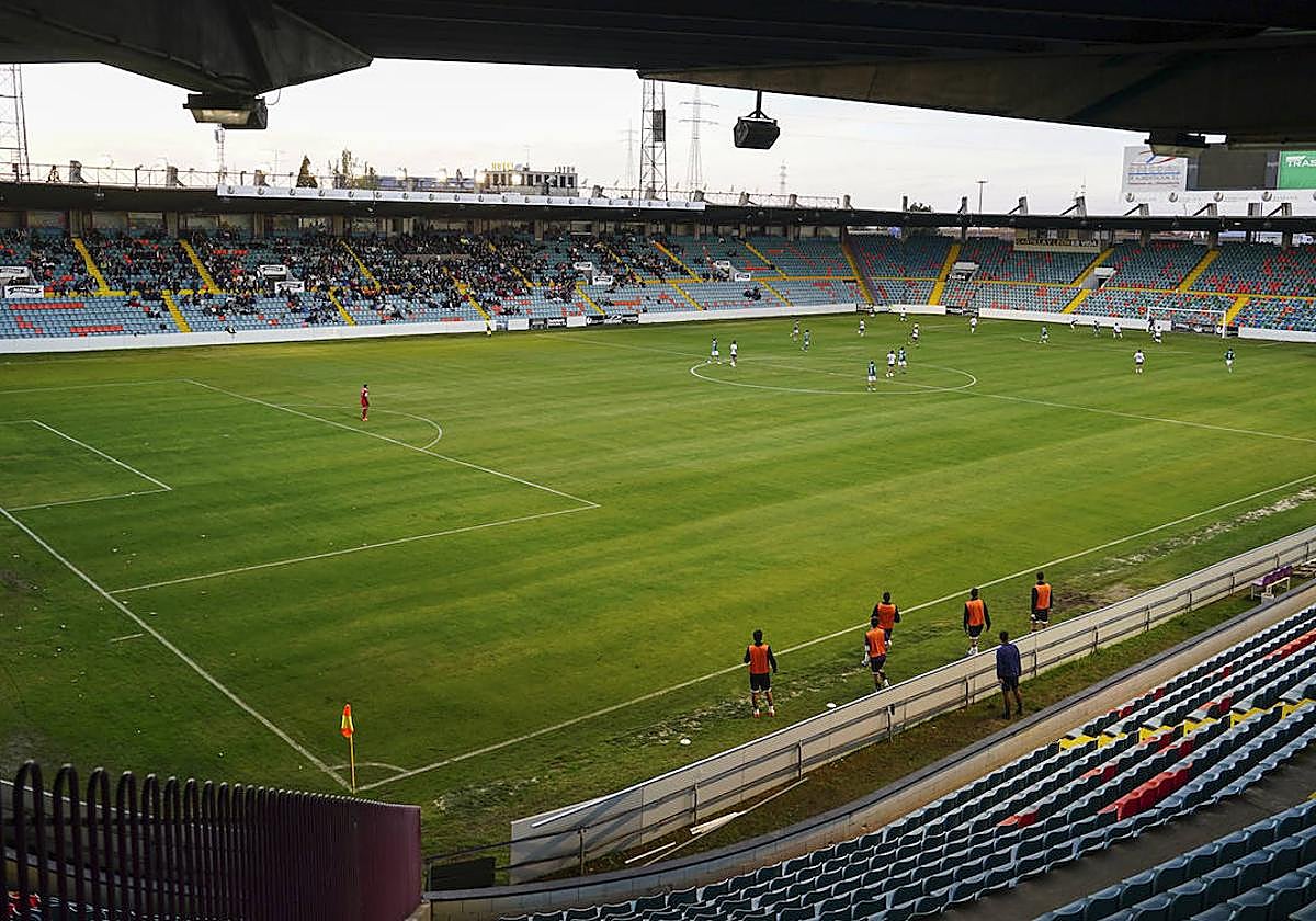 El estadio Helmántico.