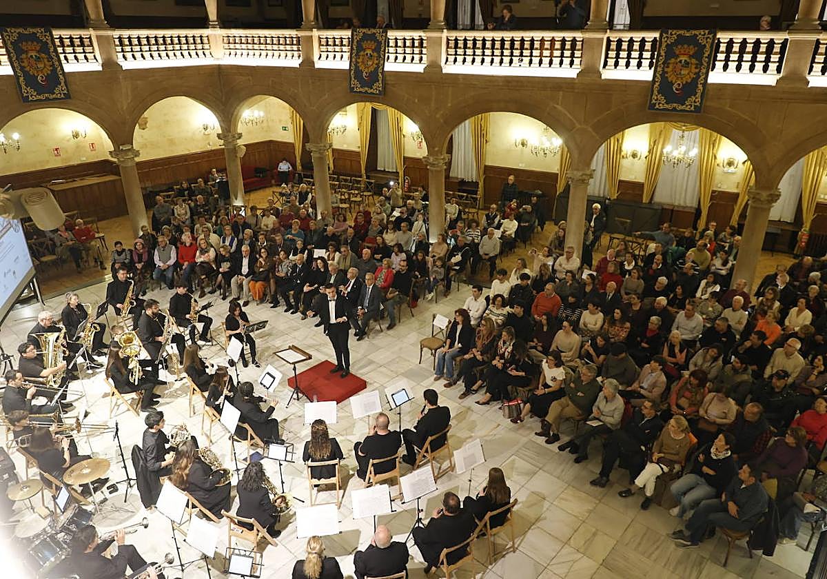 Ceremonia de entrega de premios de la pasada edición en el Casino de Salamanca.