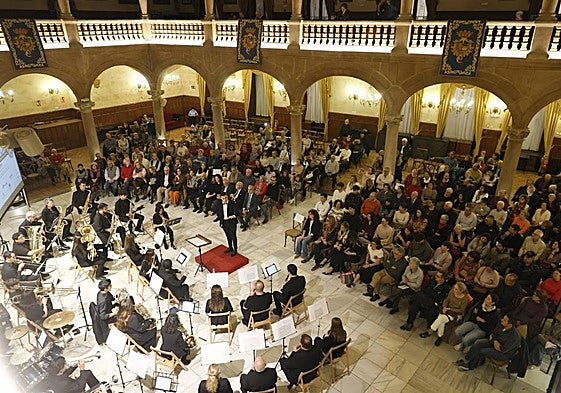 Ceremonia de entrega de premios de la pasada edición en el Casino de Salamanca.