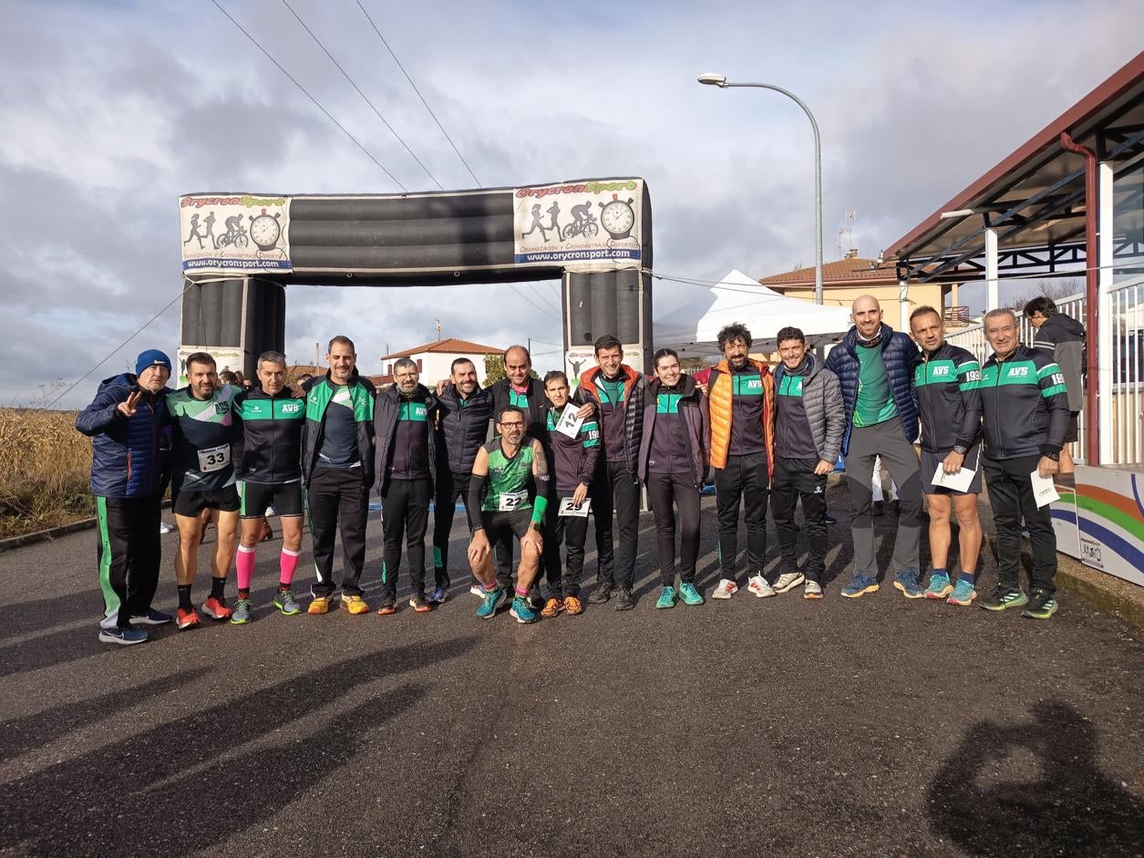Dani Sanz y Verónica Sánchez, los más rápidos en Almenara de Tormes