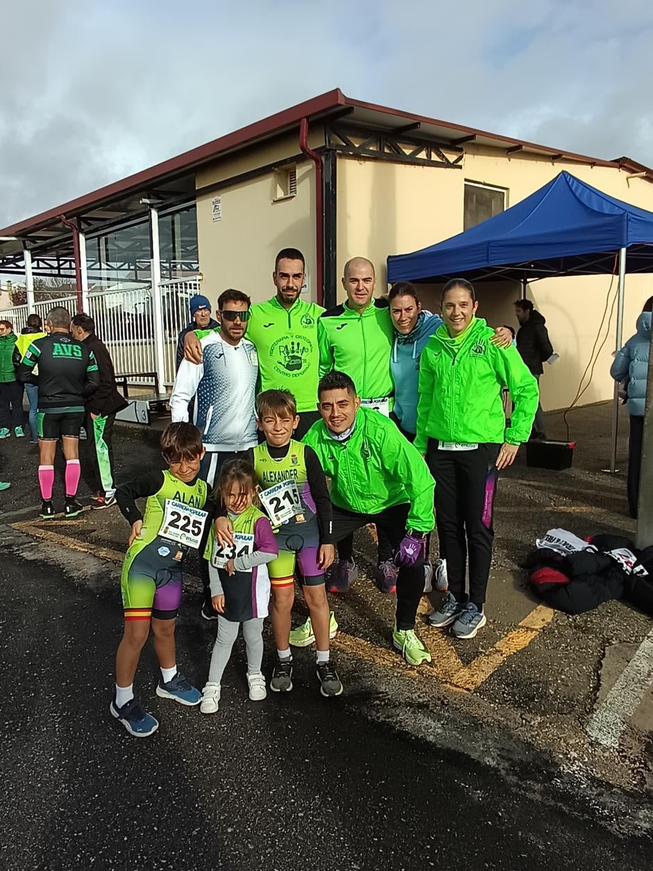 Dani Sanz y Verónica Sánchez, los más rápidos en Almenara de Tormes