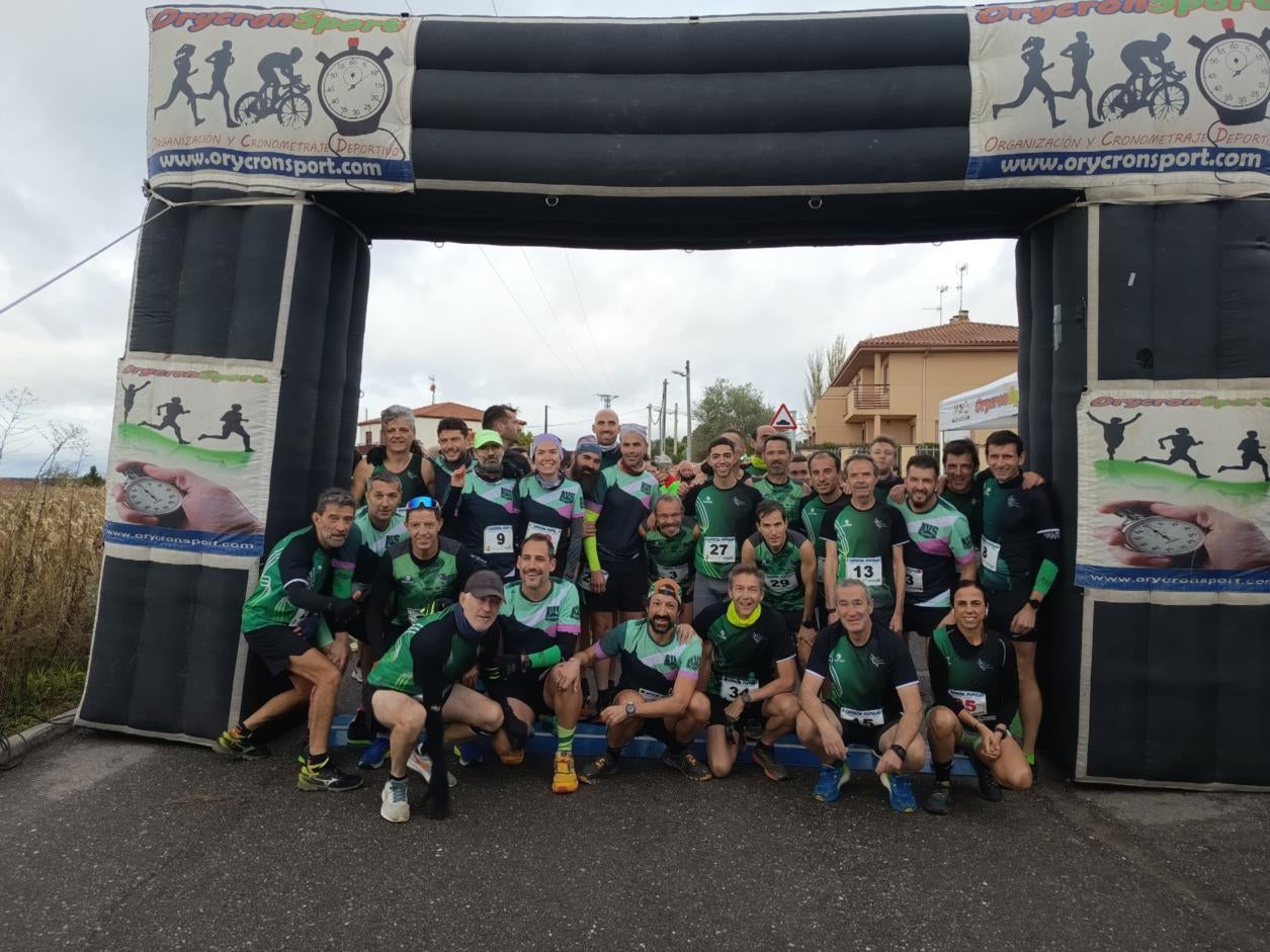 Dani Sanz y Verónica Sánchez, los más rápidos en Almenara de Tormes