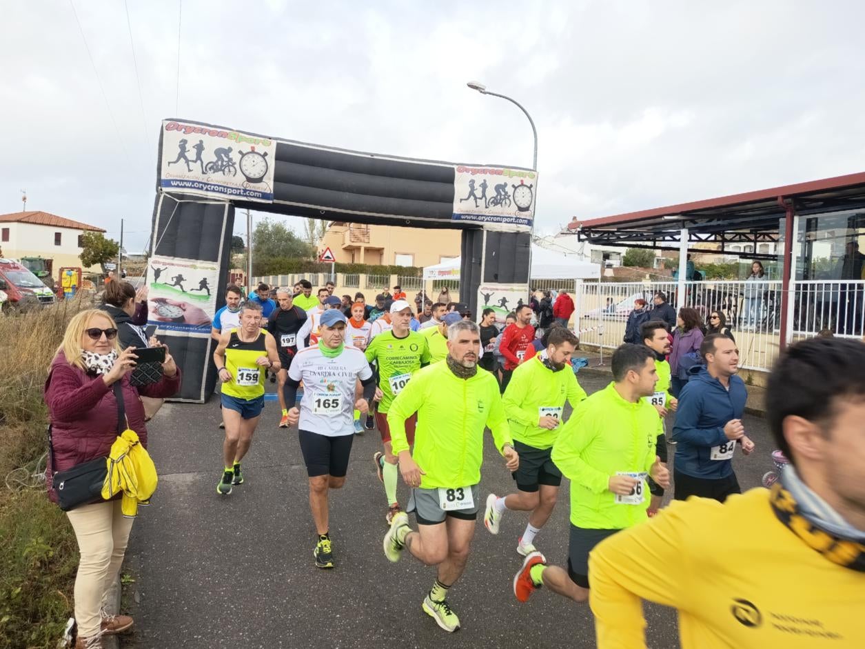 Dani Sanz y Verónica Sánchez, los más rápidos en Almenara de Tormes