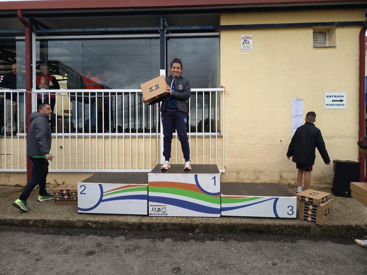 Dani Sanz y Verónica Sánchez, los más rápidos en Almenara de Tormes