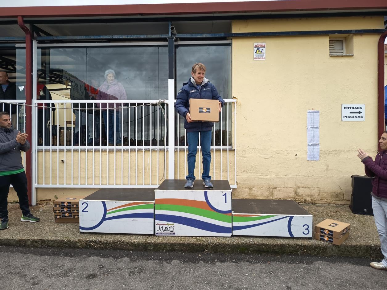 Dani Sanz y Verónica Sánchez, los más rápidos en Almenara de Tormes