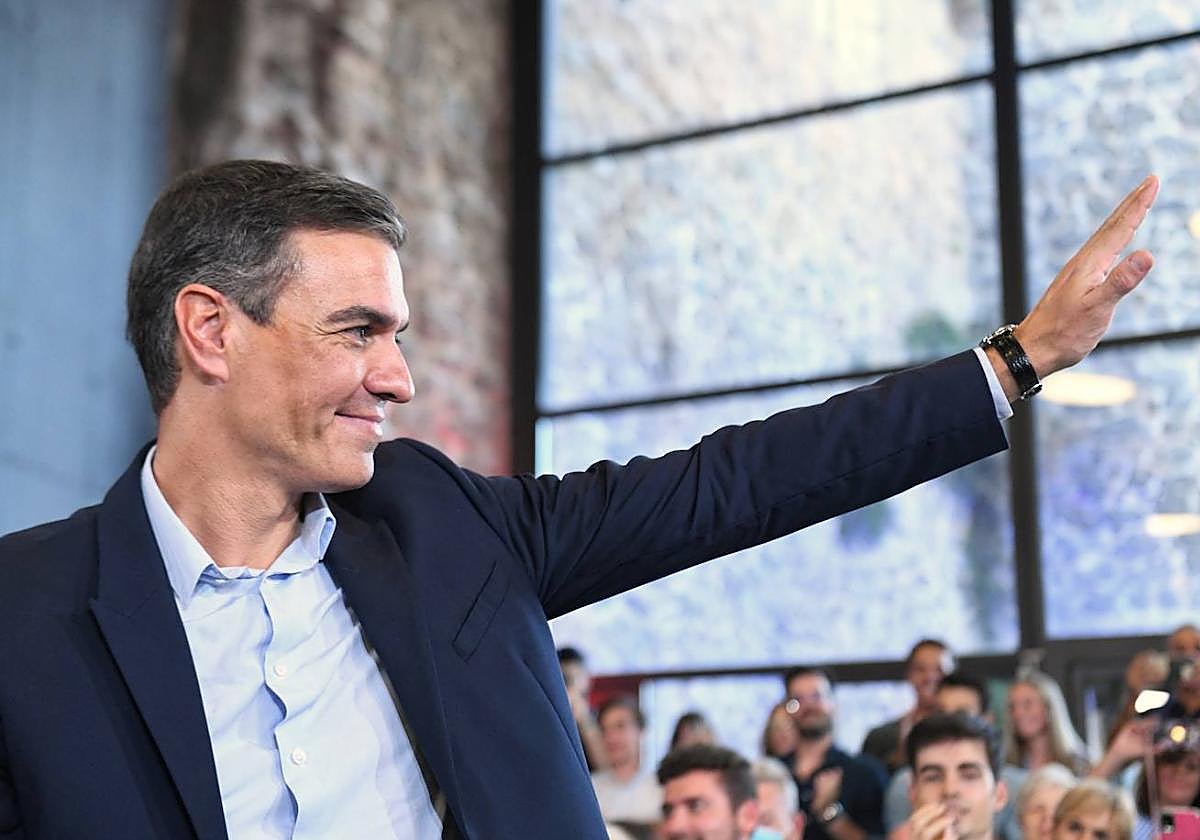 El secretario general del PSOE y presidente del Gobierno, Pedro Sánchez