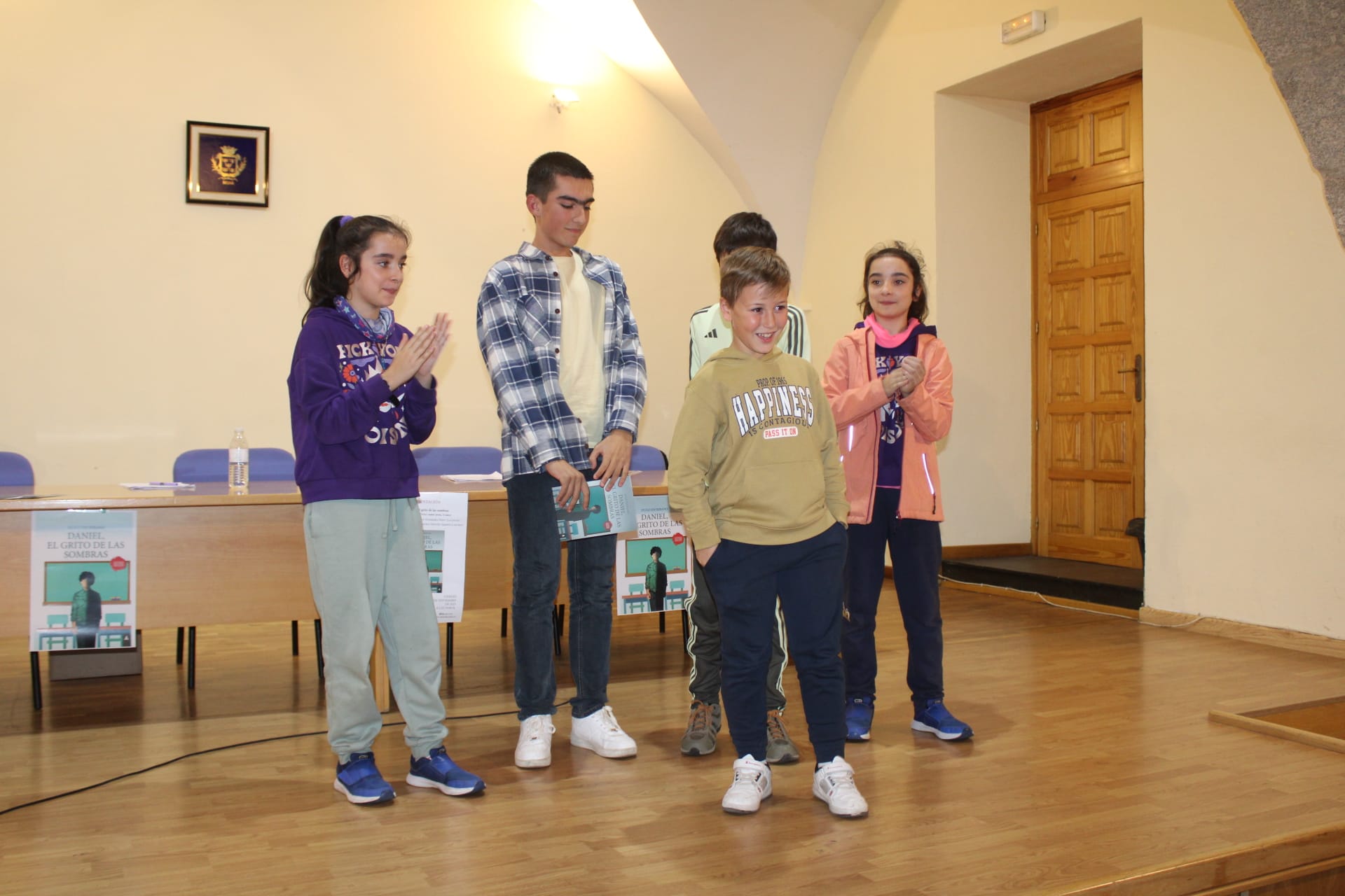 Presentación en Béjar de la novela “Daniel, el grito de las sombras”, del joven autor Hugo Escribano