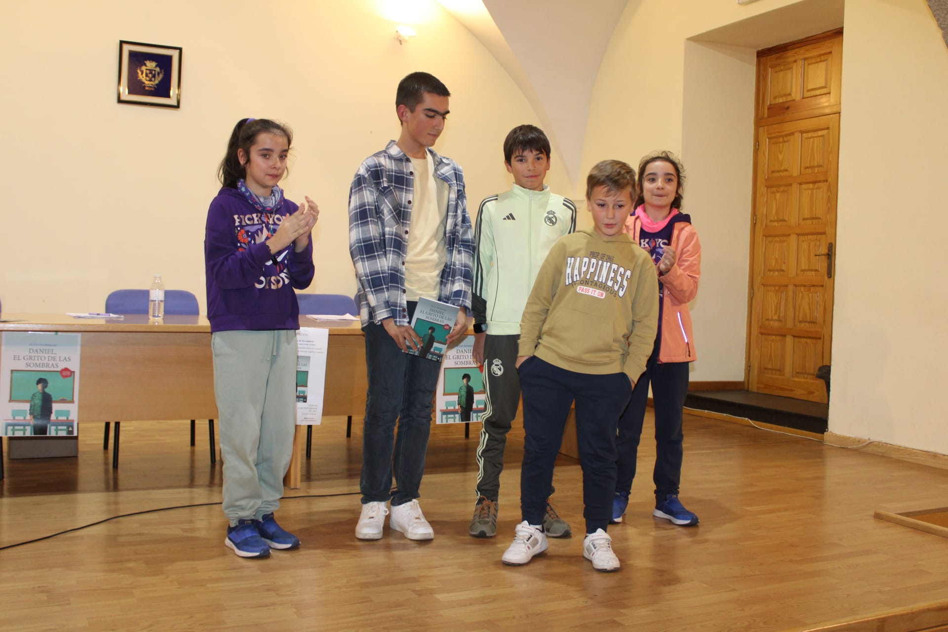 Presentación en Béjar de la novela “Daniel, el grito de las sombras”, del joven autor Hugo Escribano