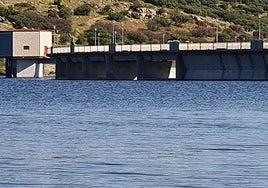 Uno de los embalses de la cuenca del Duero.