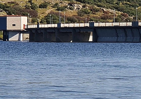Uno de los embalses de la cuenca del Duero.