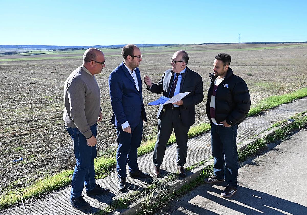 Ramón Sastre, Marcos Iglesias, José Manuel Jiménez y Víctor Gómez.